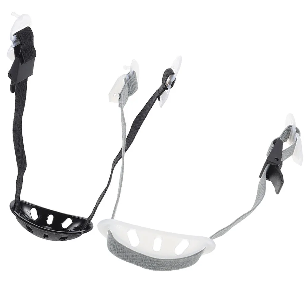 2 قطعة حزام الذقن الآمن قابل للتعديل المهنية قبعة صلبة أشرطة الذقن لعامل البناء مقاومة للاهتراء قوي #5