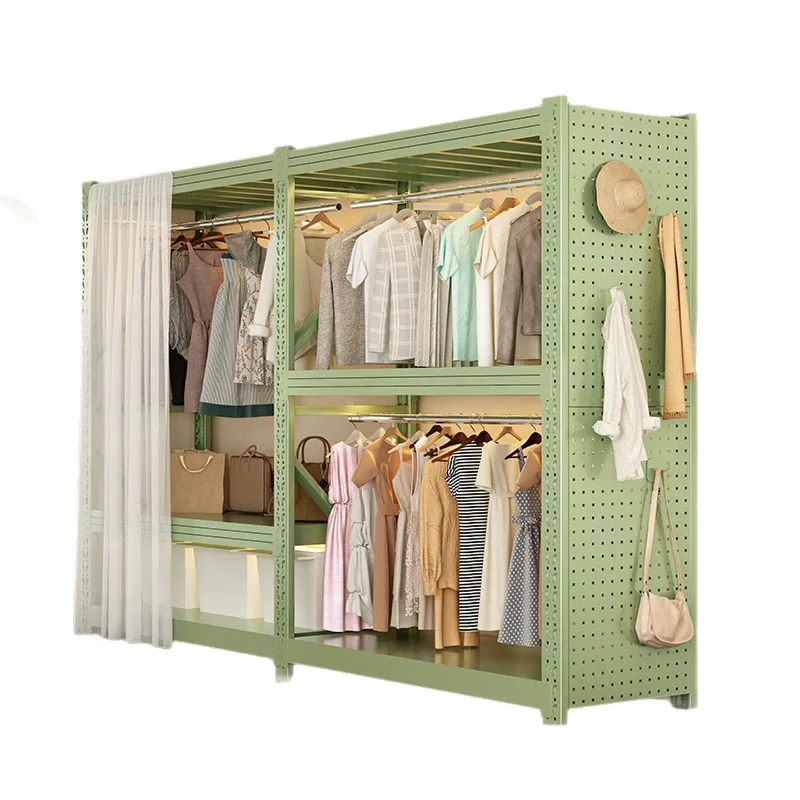 Combination wardrobe Household storage Display rack Warehouse shelf Shelf