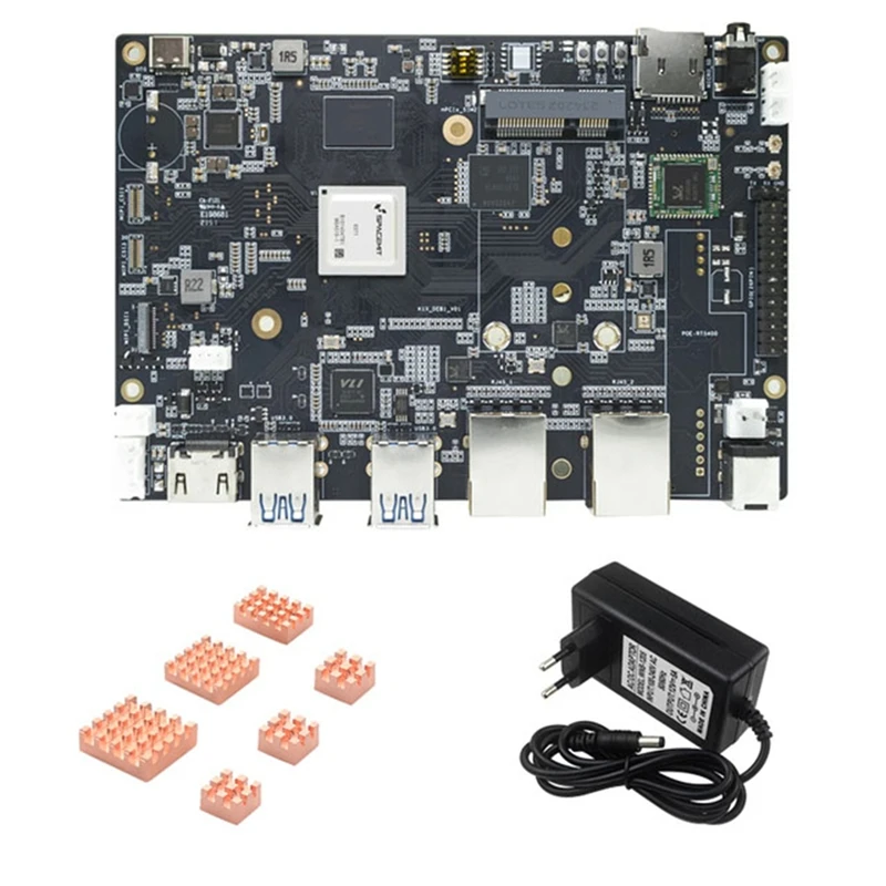 Banana Pi BPI-F3 Spacemit K1 8-ядерный чип RISC-V 4G LPDDR4 16G EMMC 2.0 Tops AI Computing Power Development Board-AU32