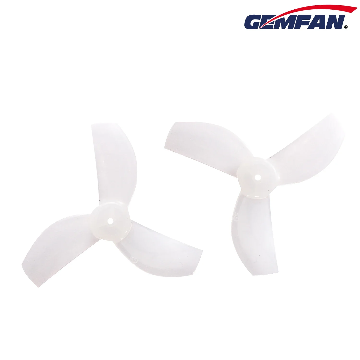 4쌍 Gemfan 35mm-3 35mm 3-블레이드 PC 마이크로 프로펠러 1.0mm RC FPV 레이싱 프리스타일 FPV Tinywhoop 드론용