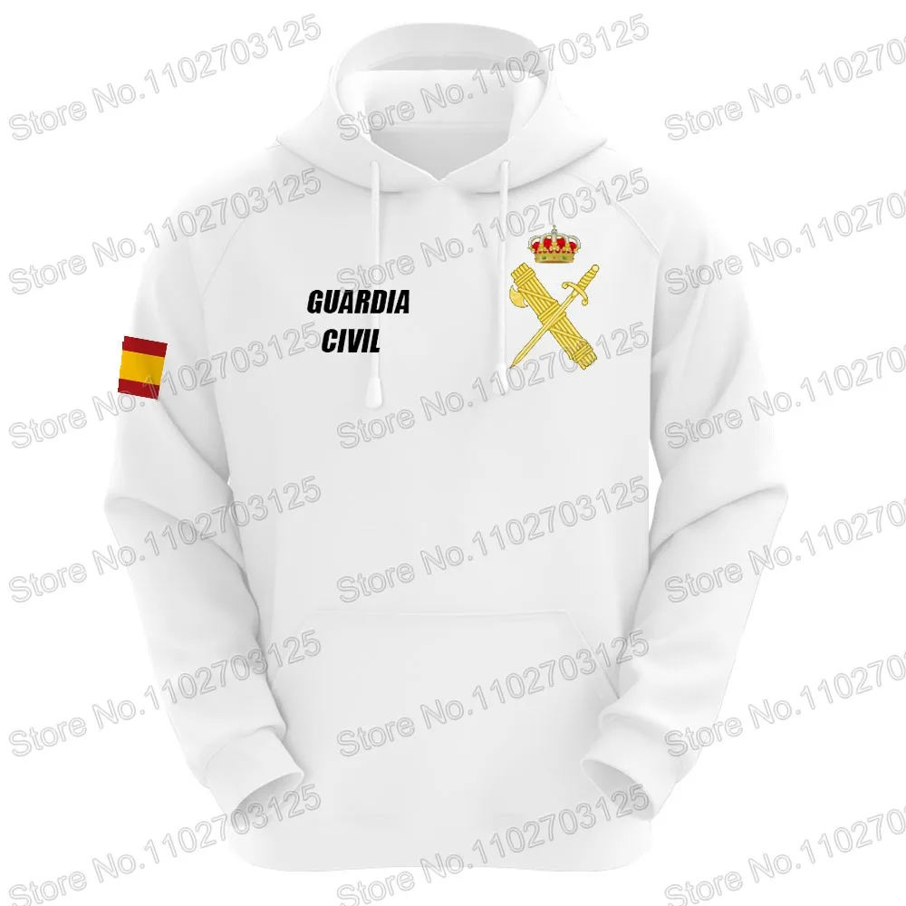 Espana Civil Guard 2023 Trilogy Men Casual Sweatshirt Autumn Hoodies Cycling Clothing Hoody Streetwear Sportswear