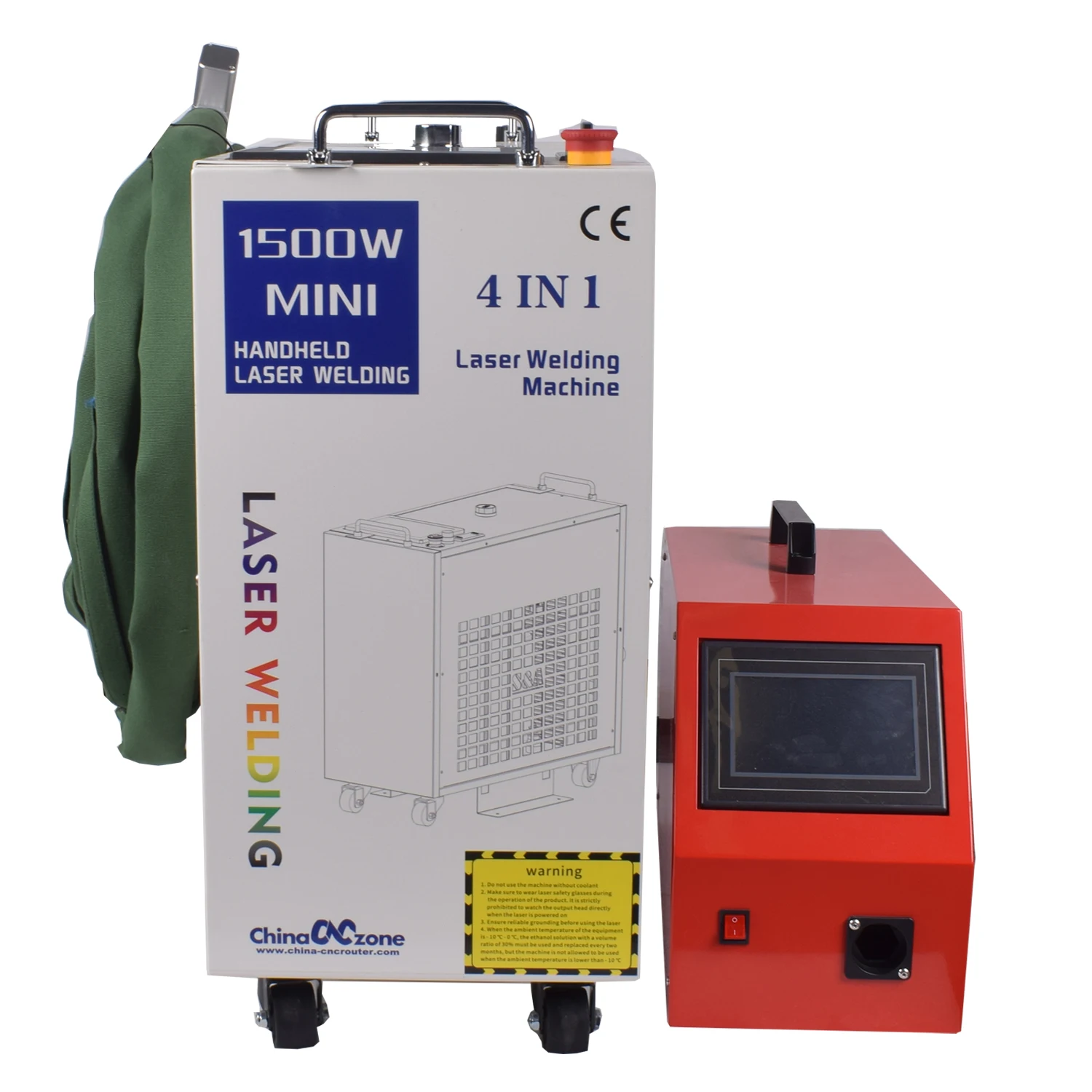 BWT Fiber Laser Welding Machine 1500W Handheld 4 in 1 Welding Cleaning Cutting Soldering Machine Laser Welder for All Metal