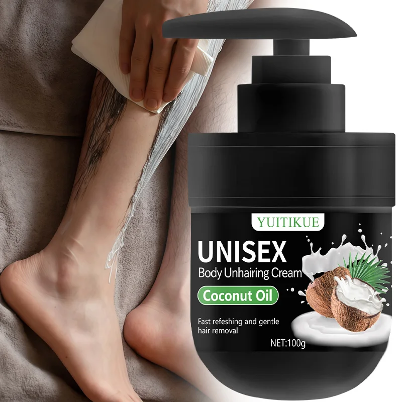 YUITIKUE intimate area hair removal cream, painless and healthy hair removal agent, unisex body care product image 2