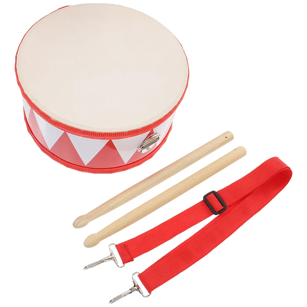 Children's Snare Drum for Toddlers Toy Education Percussion Instrument Stick Music Educational Wood Wooden