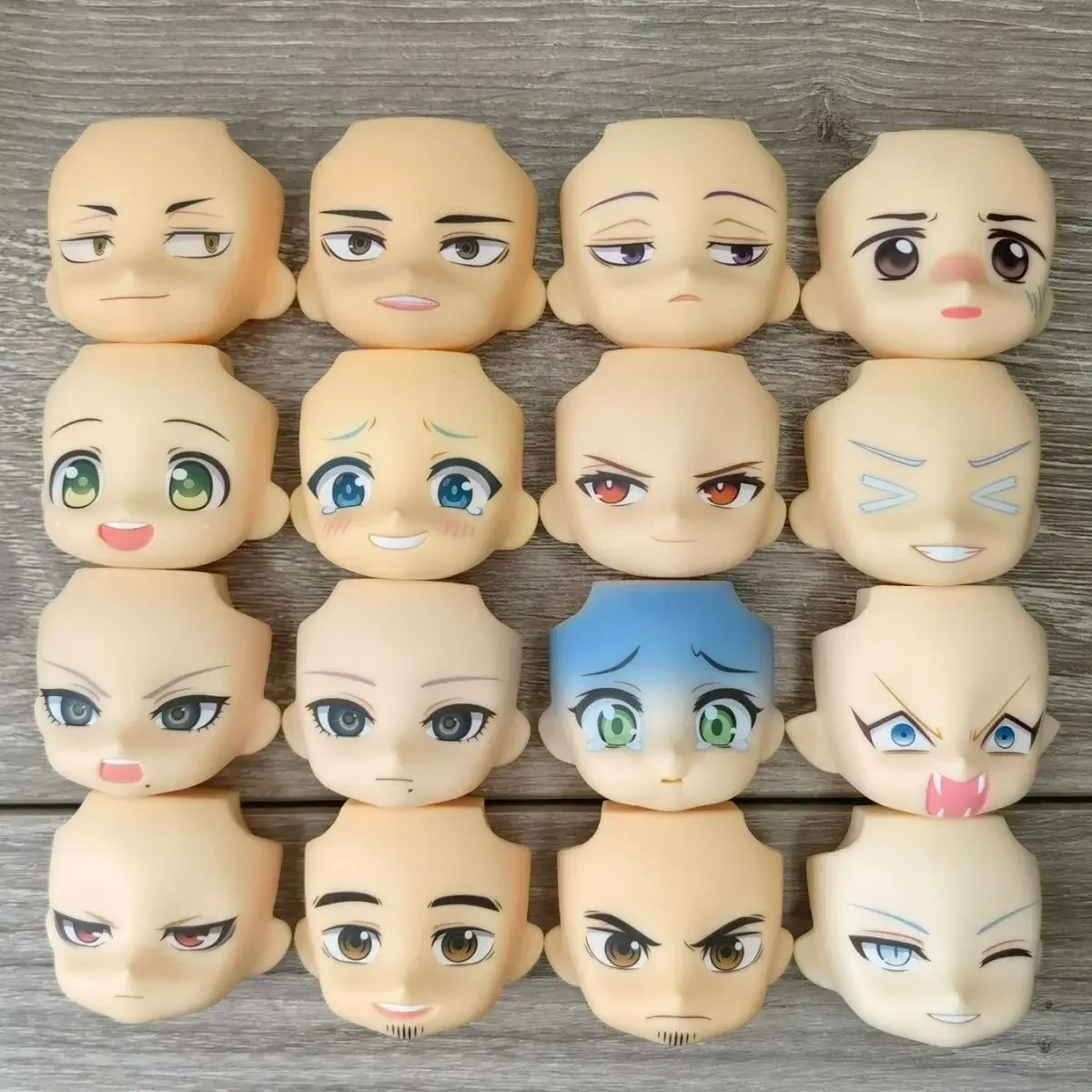 GSC Clay Man OB11 doll universal replacement face expression doll accessories