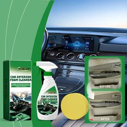 Car Interior Foam Cleaner, Seat Leather Foam No-washing Decontamination Ceiling Refurbishment Agent