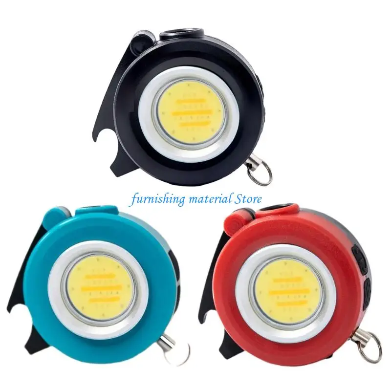 Y5GD Transportable EAR Keychain Light 500lm Brightness Multiple Lighting Approaches Dense Plan With Screwdriver Opener For