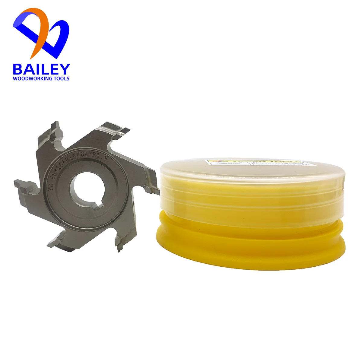Cuchilla de corte fino para máquina de bandas de bordes, herramienta de carpintería, 68x66/20x16mm, 6Z, R1.5/R2/R3, 1 par