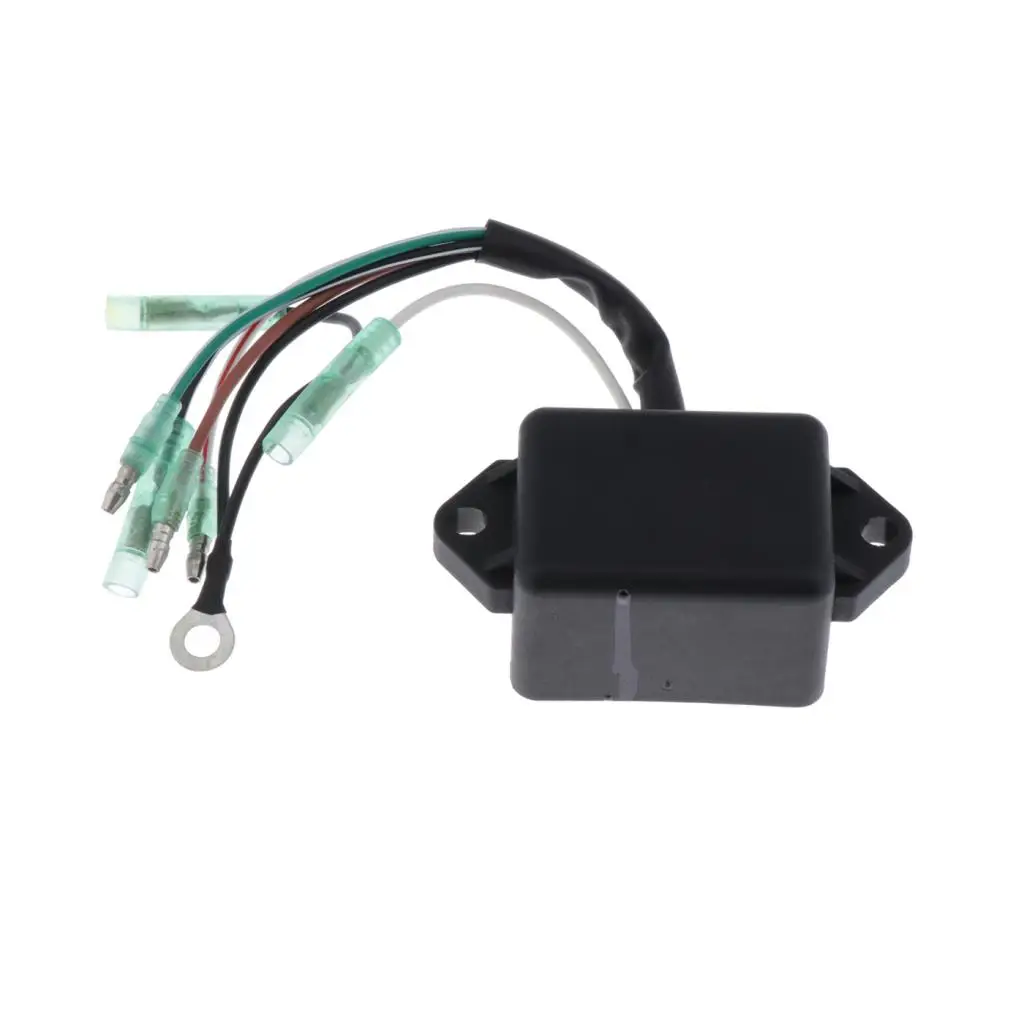 

Boat CDI Unit Box Ignition Coil Spark Plug Wire for Yamaha 4-5HP Outboard Engine 6E0-85540-71 Boat Accessories Marine