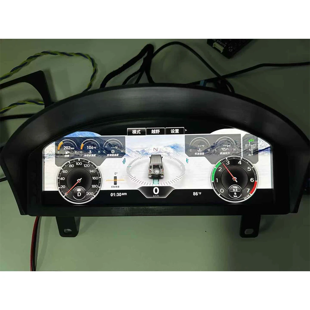 Digital Cluster for Land Rover Defender 2012 2013 2014 2015 2016 Virtual Cockpit Speed Meter Unit Car Dashboard Display Screen