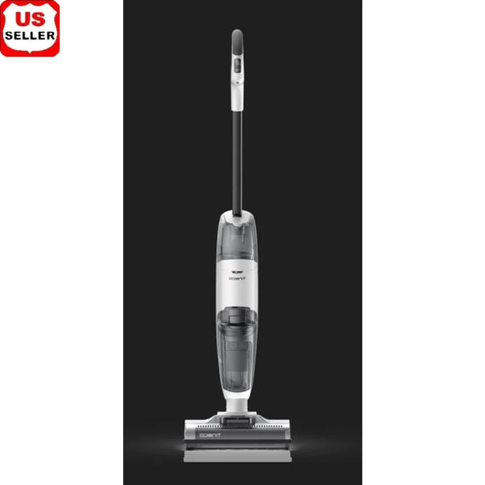 

Cordless Floor Washer Wet Dry Hard Surface Cleaner 2-in-1 Vacuum Mop Self-Cleaning System Two-Tank Technology Spot Mode
