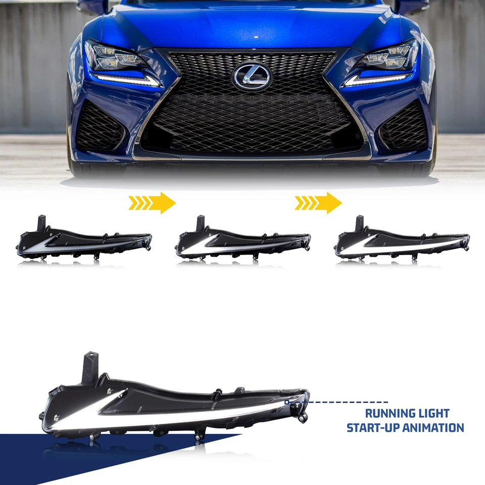 LED Daytime Running Light for Lexus IS250 IS350 IS300 IS200t ISF