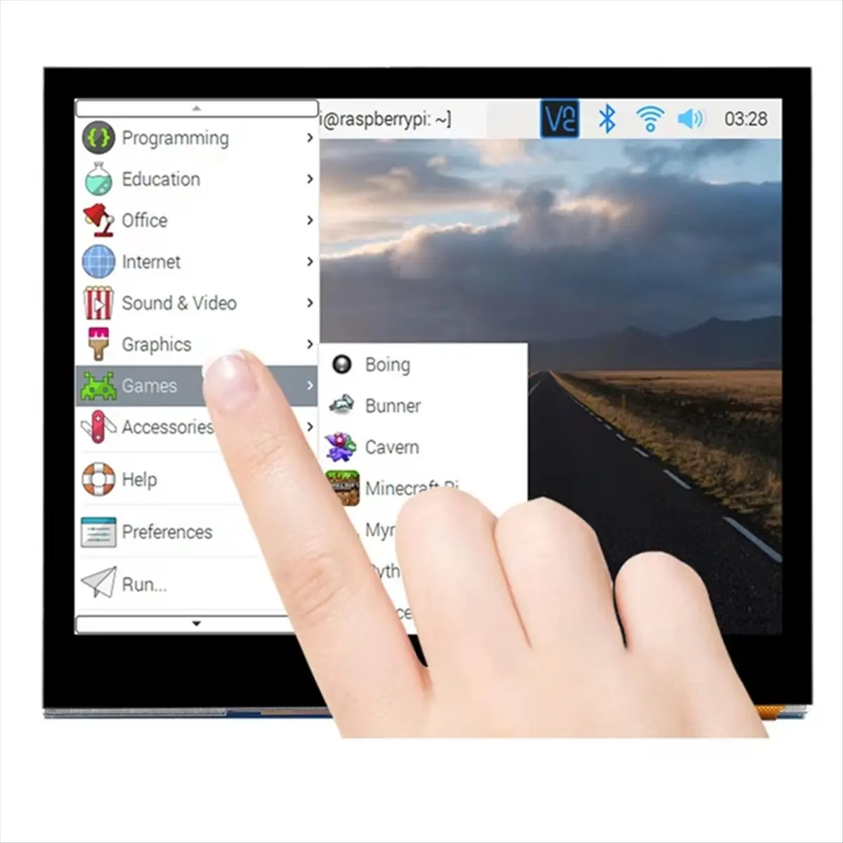 A10I 3.5inch DPI LCD IPS 640x480 3.5 Inch Capacitive Touch Screen LCD for LCD