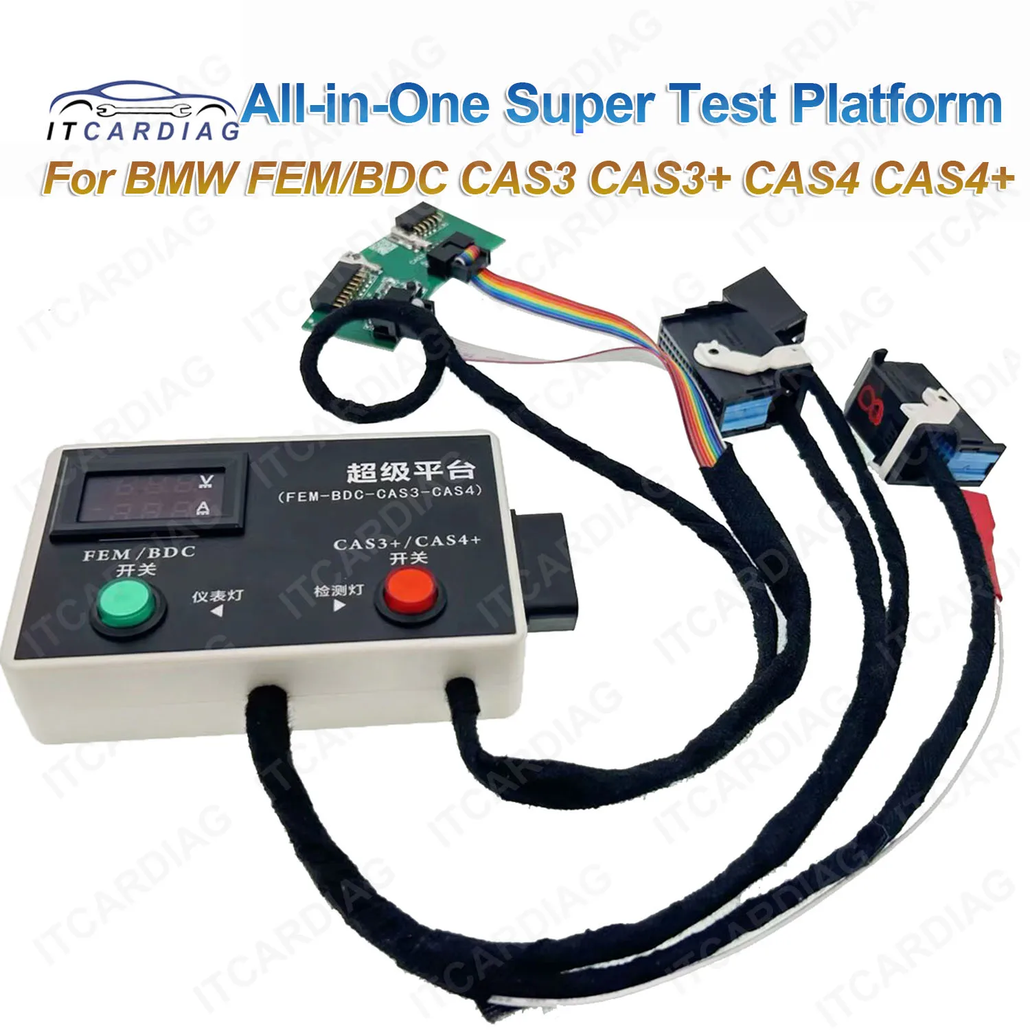 

Super Test Platform All in one for BMW BDC FEM CAS2 CAS3 CAS4 Module Programming Tool For ECU and Key Programming
