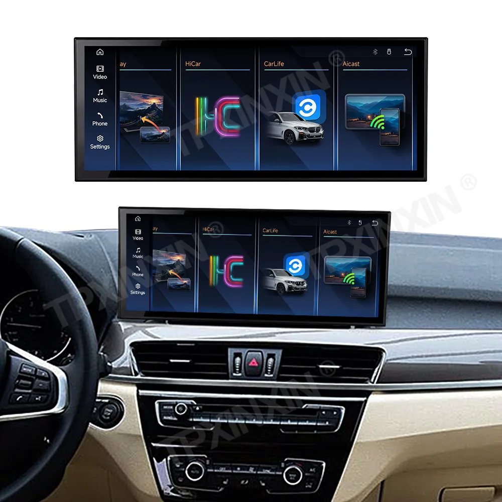 Car Radio Linux Screen For BMW X1 F49 2016-2019 Wireless Carplay Unit HD Touch Screen EVO Car Accessories