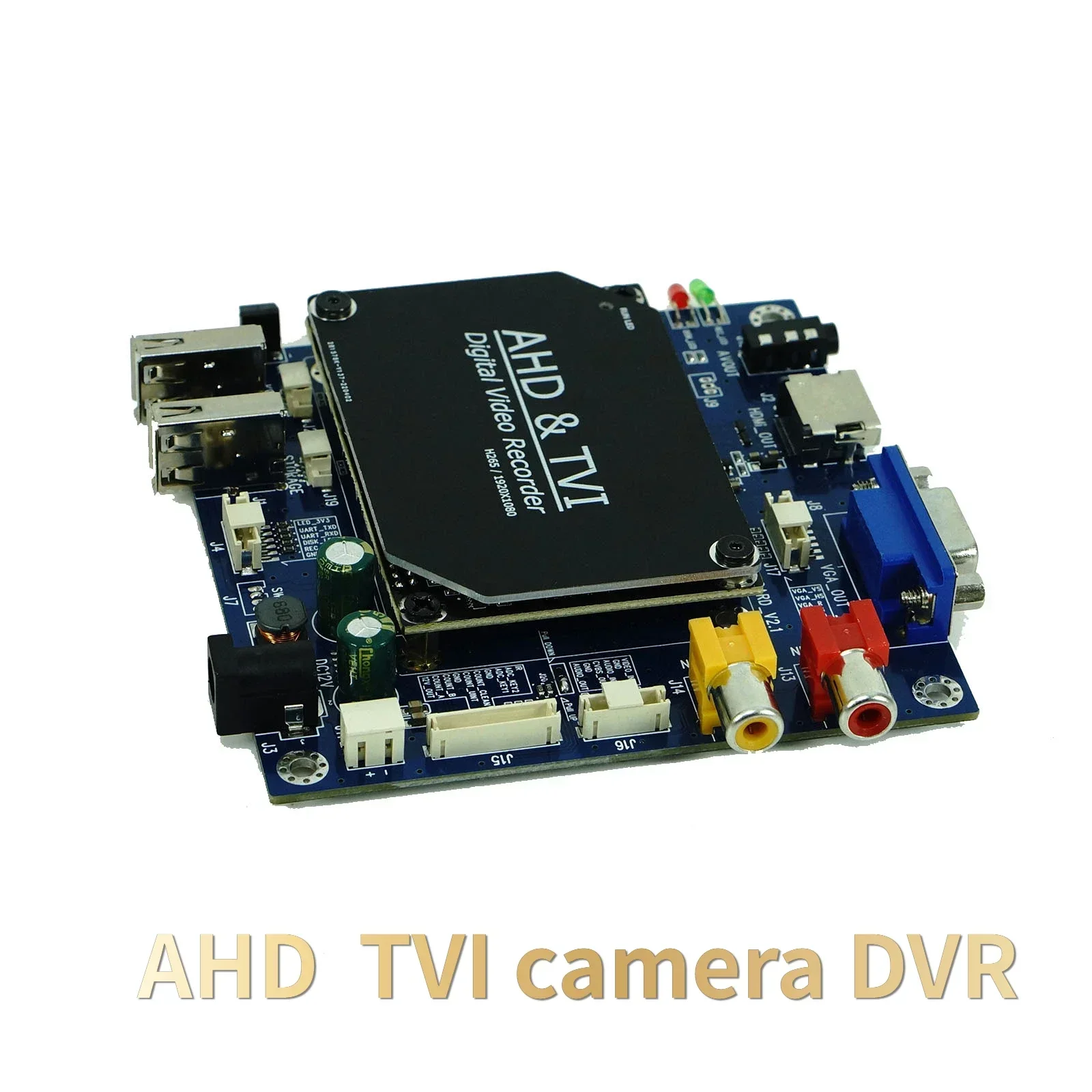Professional Core Board for Pipeline Inspection System Recording with Video Audio record/analog CVBS/ AHD 1080P/720P video input