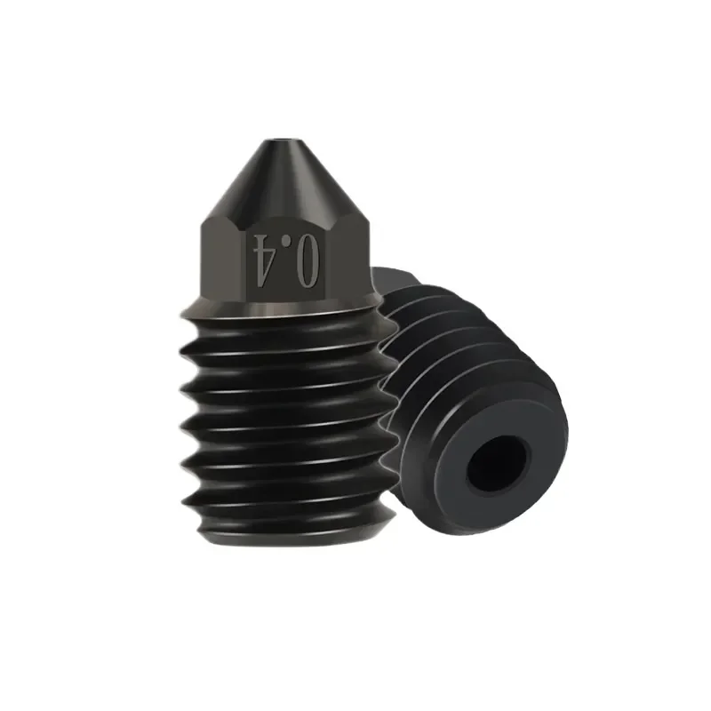 Premium Hardened Steel 3D Printer Nozzle 2.0mm for Enhanced Wear Resistance Compatible with Bambu Lab X1C P1P S