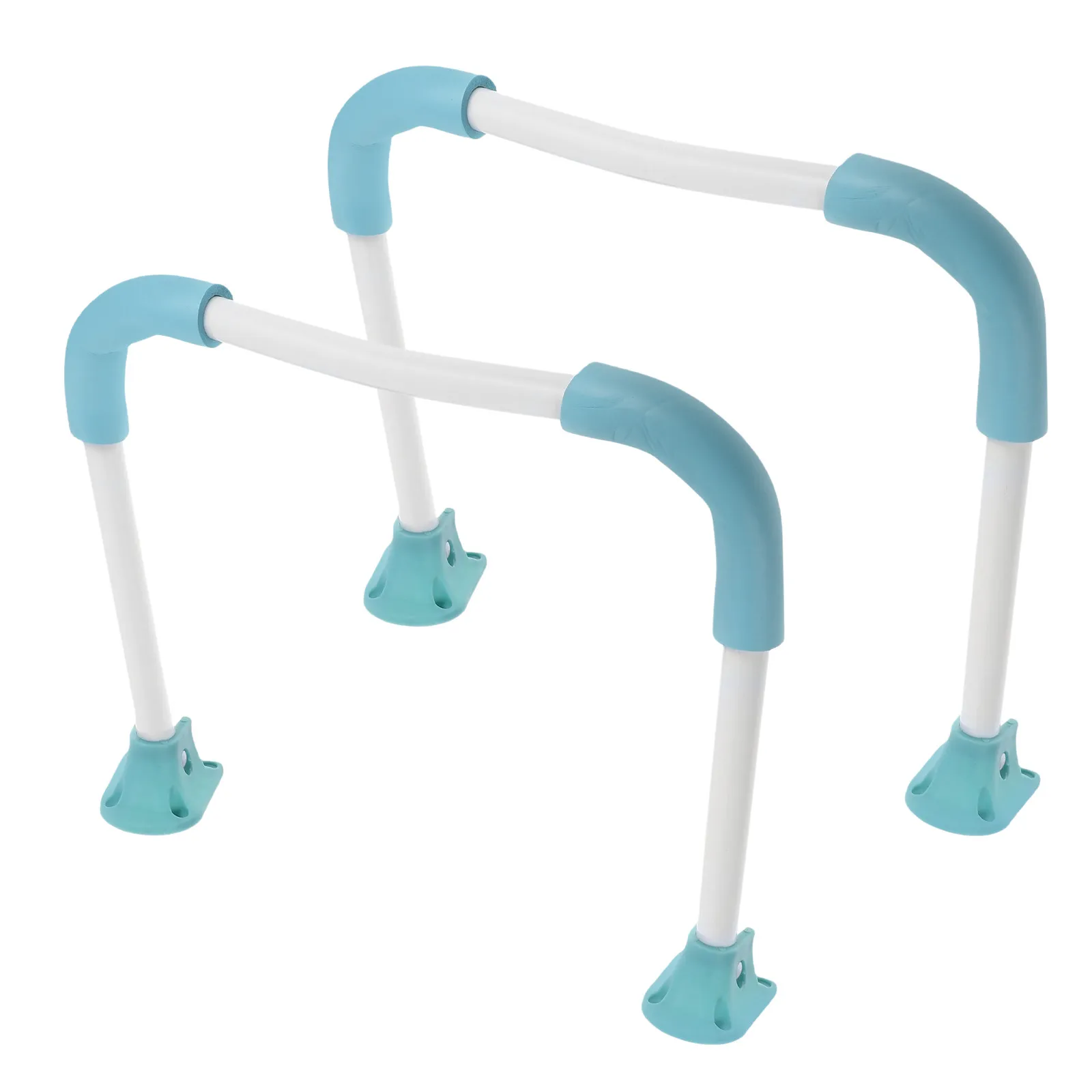 2Pcs U Shape Folding Table Legs Iron Desk Legs for Bed Desk Sofa Table DIY Furniture Sturdy Wear Resistant Foldable Brackets