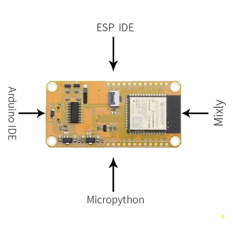 Carte développement LVGL avec écran ESP32-S3 pouces, 1.9 pouces, compatible Wifi + affichage 170x320, Module TFT