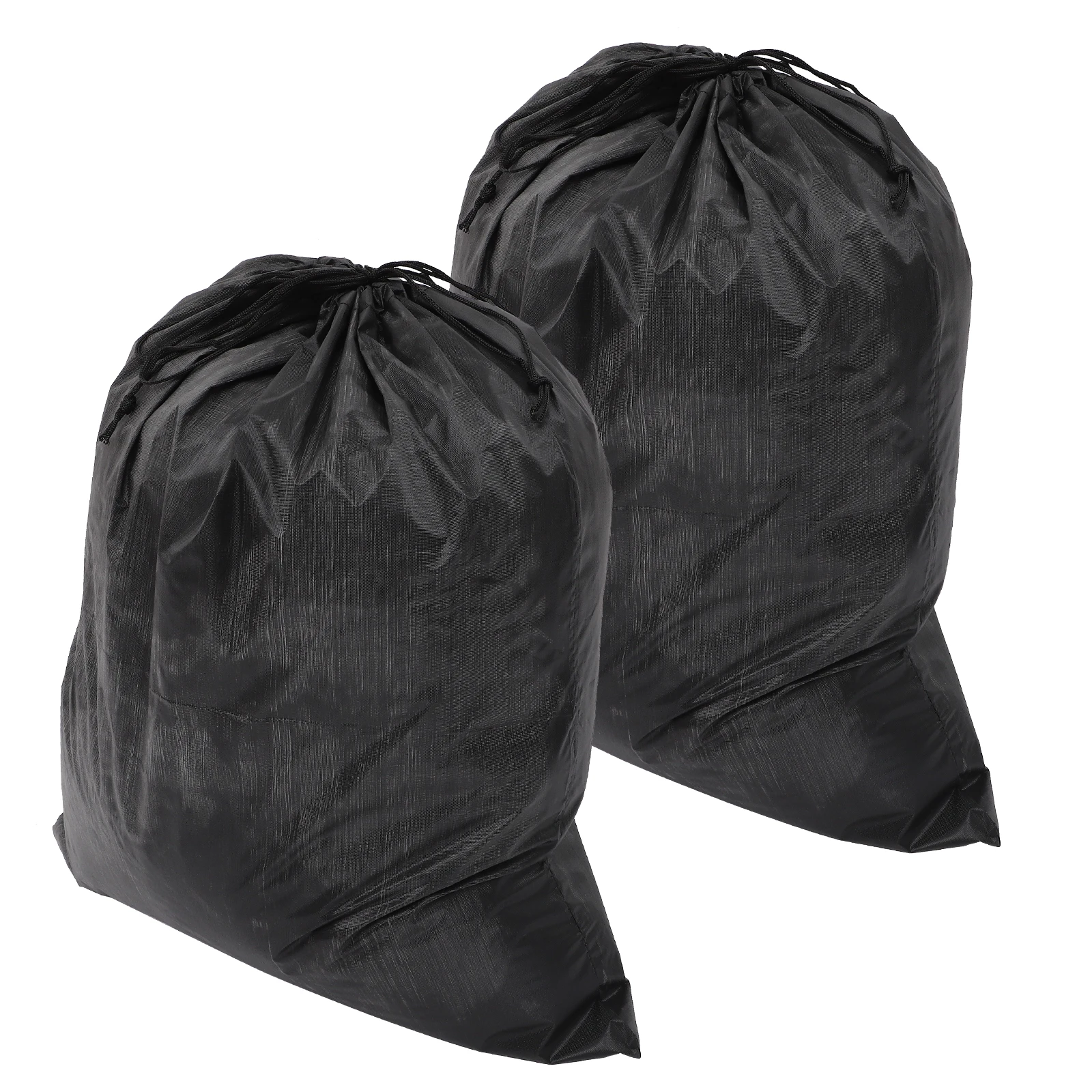 

2 Pcs Black Medium 46x58cm Snake Reptile Carrier Anti-bite Corner Drawstring Pet Transport Travel Bags Breathable Washable Nylon