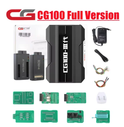 Интеллектуальный программатор ключей CGDI CG100X с A-i-r-b-a-g сбросом кластера карлибрии и функциями чтения чипов BCM поддерживает MQB