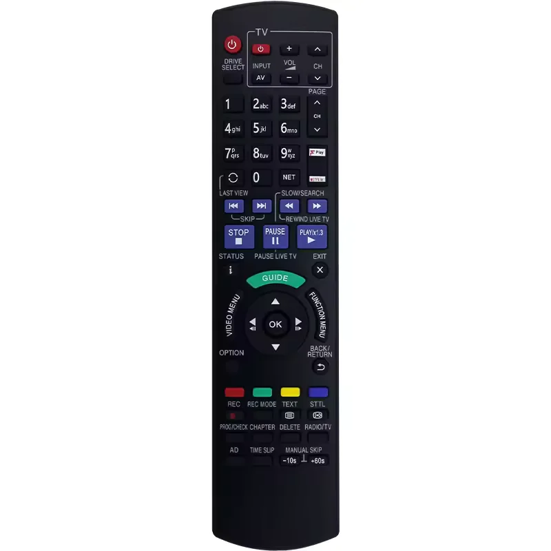 

N2QAYB 001058 подходит для пульта дистанционного управления телевизором Panasonic N2QAYB 000780 N2QAYB 000986 N2QAYB 000914 dmr-bct835 | dmr-bct835eg