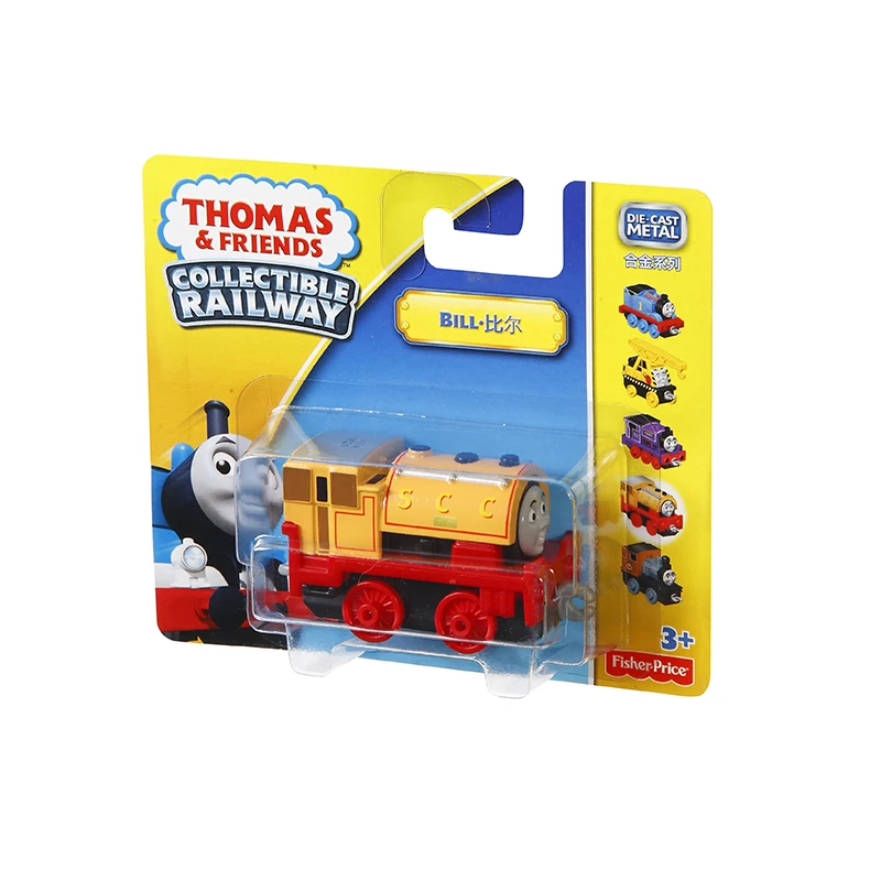 Thomas and Friends Collectible Railway Serie Die Cast Metal Bill Percy Toby Belle Harold Frankie Figure Train Toy Model Boy Gift