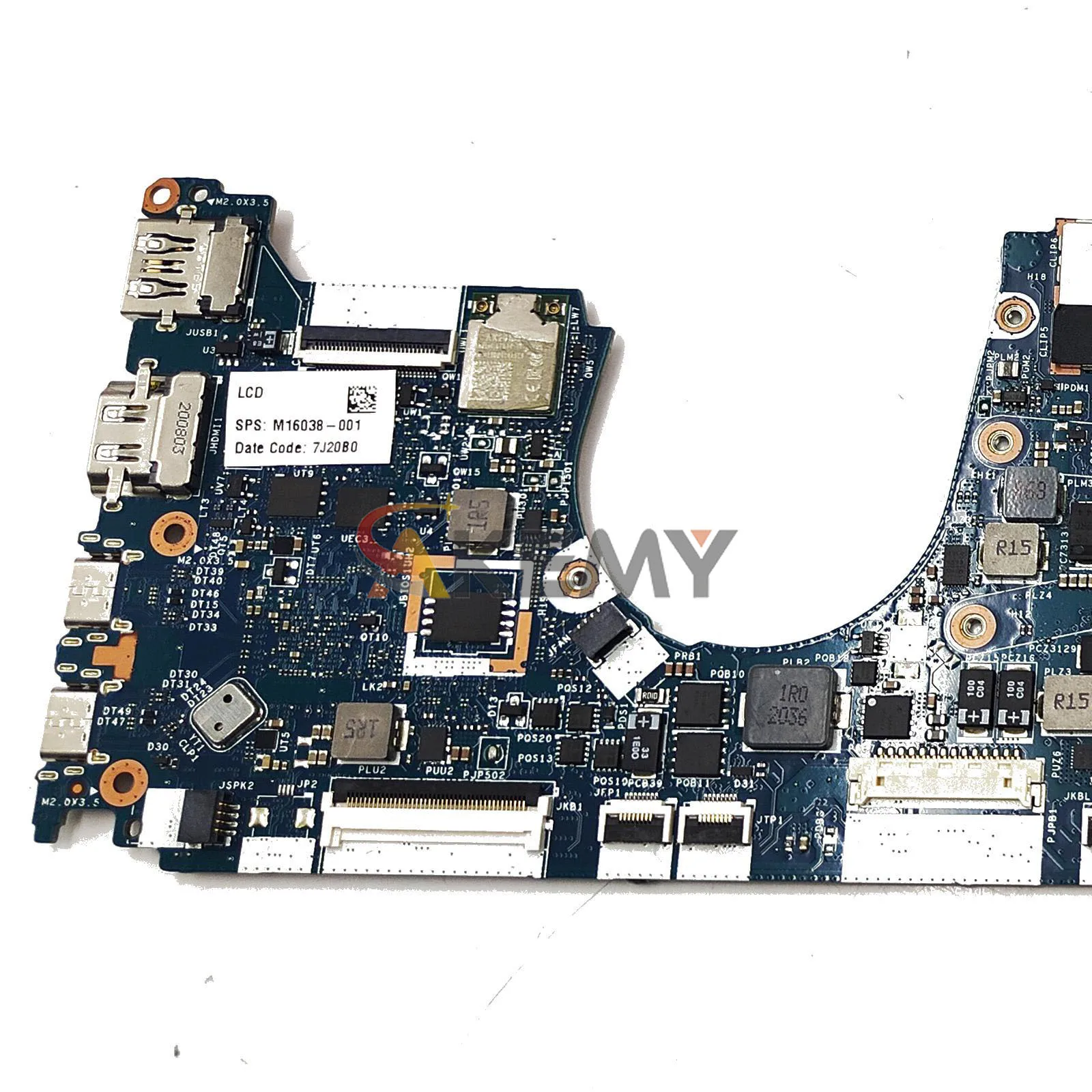 LA-J442P для ноутбука HP EliteBook X360 1030 G7, материнская плата M16088-001 M16085-001 с процессором i5 i7 10-го поколения, 8 ГБ 16 ГБ ОЗУ