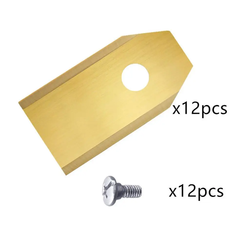12/24/36 قطعة شفرة جزازة العشب استبدال شفرة مع مسامير ل Husqvarna ، Gardena McCulloch جزازة العشب رئيس أدوات الحدائق #3