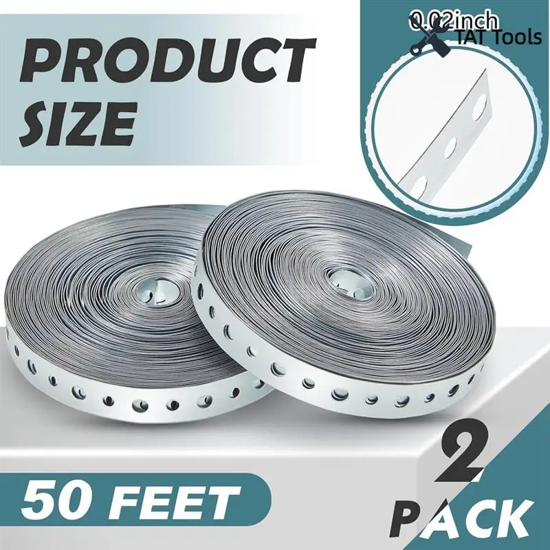 

2-рулонный оцинкованный ремень для вешалки для труб с отверстиями, вешалка для труб, подвесная опора для труб