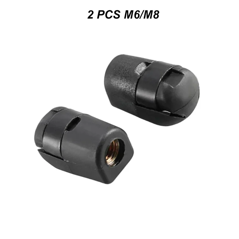 

2 шт., автомобильные газовые пружины, подъемные опоры, замена демпфера, фитинговые разъемы с фиксированным концом, шариковые розетки, люверсы M6/M8, женские аксессуары