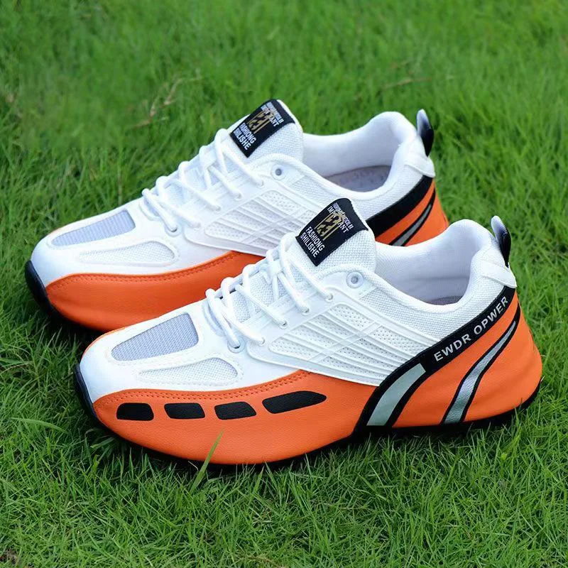 Men's Shoes Large Size39-48 Mesh Breathable Casual Leather Sneaker Trendy High Quality Comfort Men Sports Shoe Zapatillas Hombre