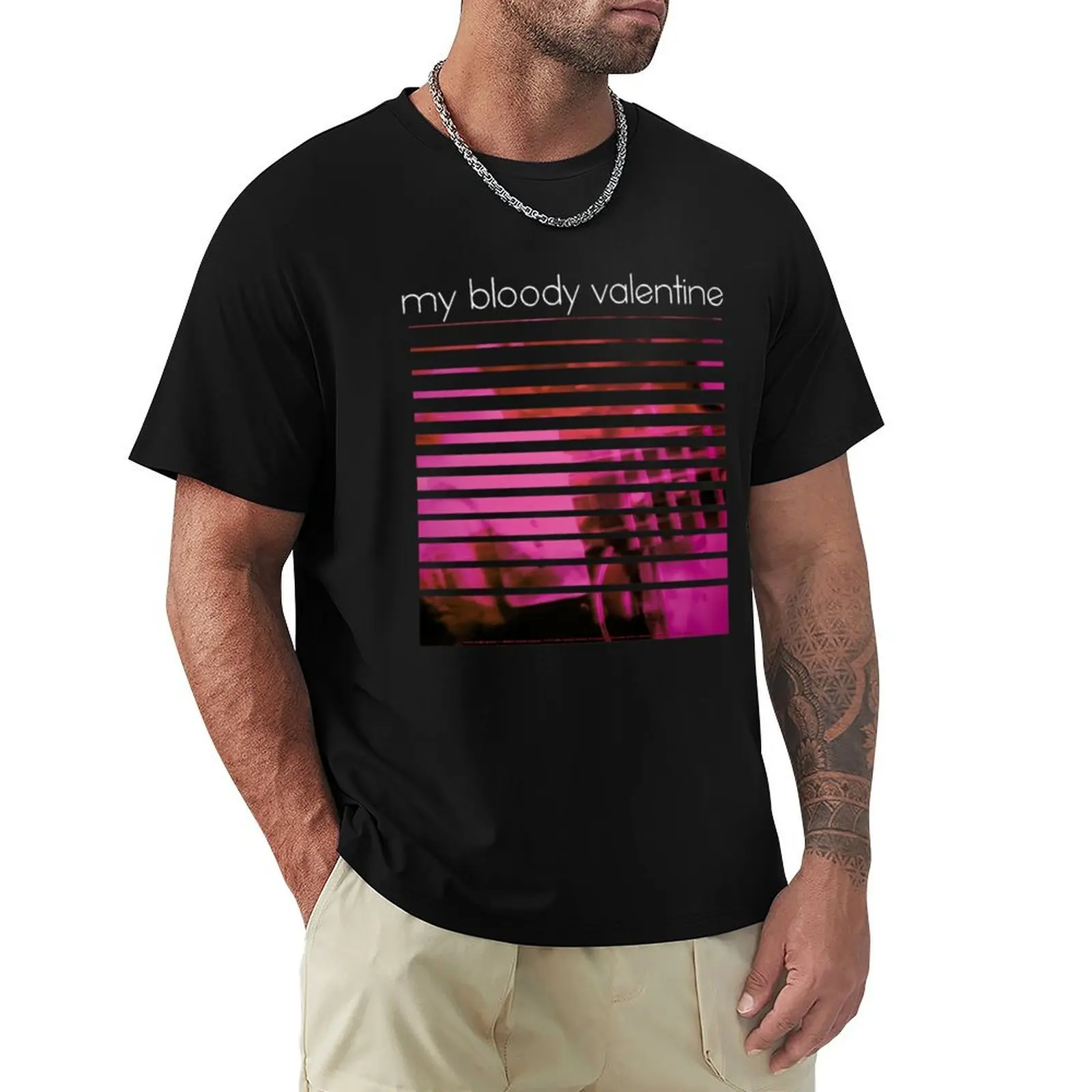 My Bloody Valentine Band - Loveless - Tribute album T-Shirt Trendy Print Short Sleeve T-Shirt