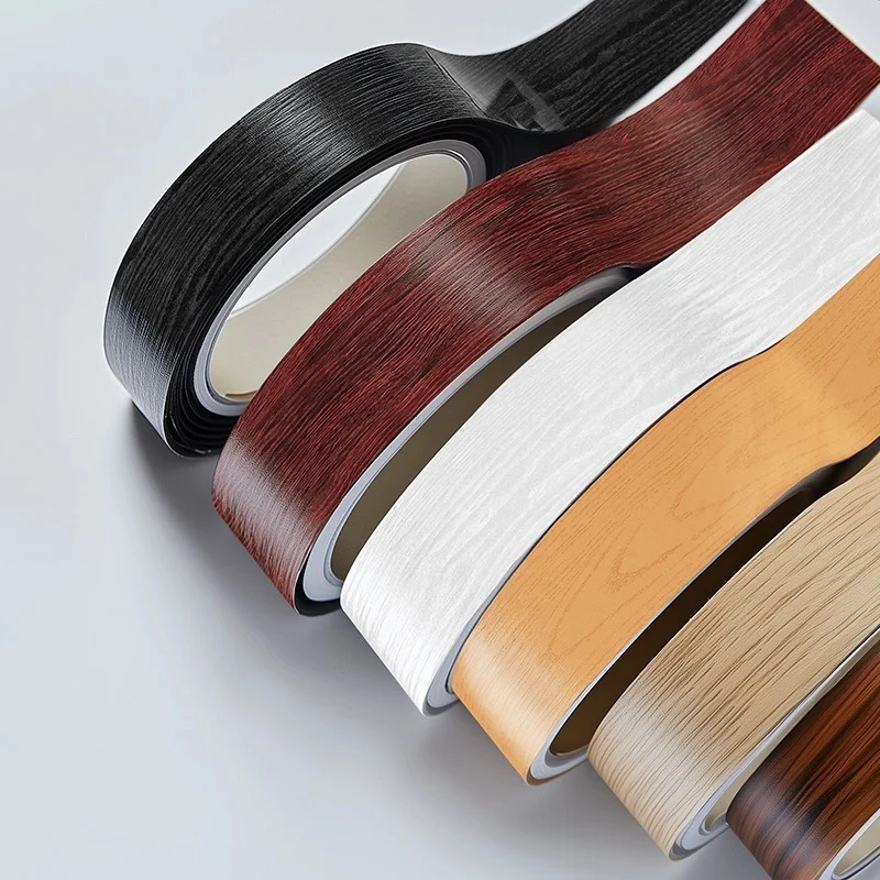 1PC 10m/393.7in  Wall Decorative Tape, Oinch Pre Bonded Veneer Edge Banding for Cabinet Repair and Furniture Restoration