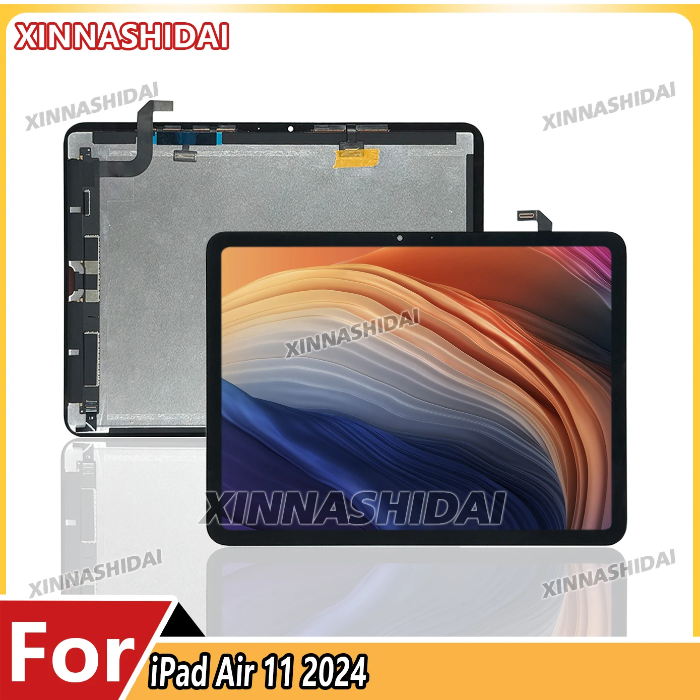 

Для iPad Air 11 2024, ЖК-дисплей, сенсорный экран для iPad A2902 A2903 A2904, замена стекла дигитайзера в сборе