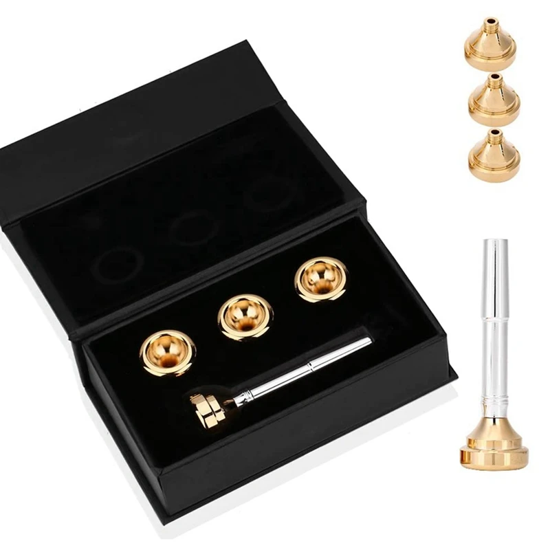 Professional Small Mouth Gold-Plated Number Head 3C 5C 7C 1-1/2C Number Mouth Set