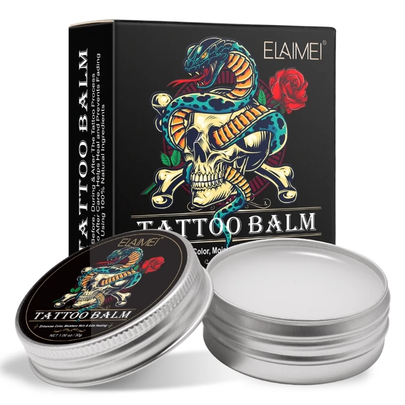 

Tattoo Aftercare Balm Tattoo Moisturizer Healing Brightener Cream for Women Men Drop Shipping