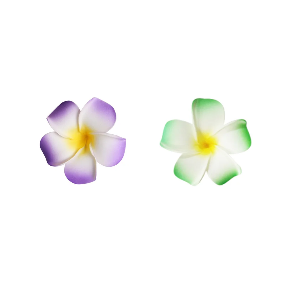 

20 шт., набор заколок для волос с цветком, 4 см, красочная заколка для волос Plumeria, креативная Гавайская вечеринка, женское украшение для волос, заколка для ежедневных причесок