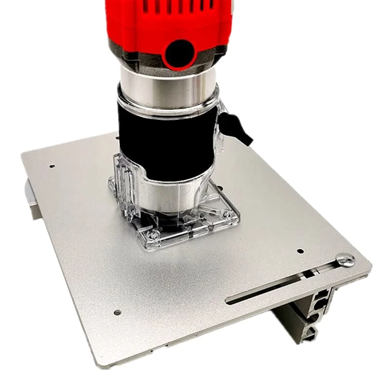 1 Set Router Table Insert Plate Router Trimmer Tool Woodworking Wood Router Flip Plate