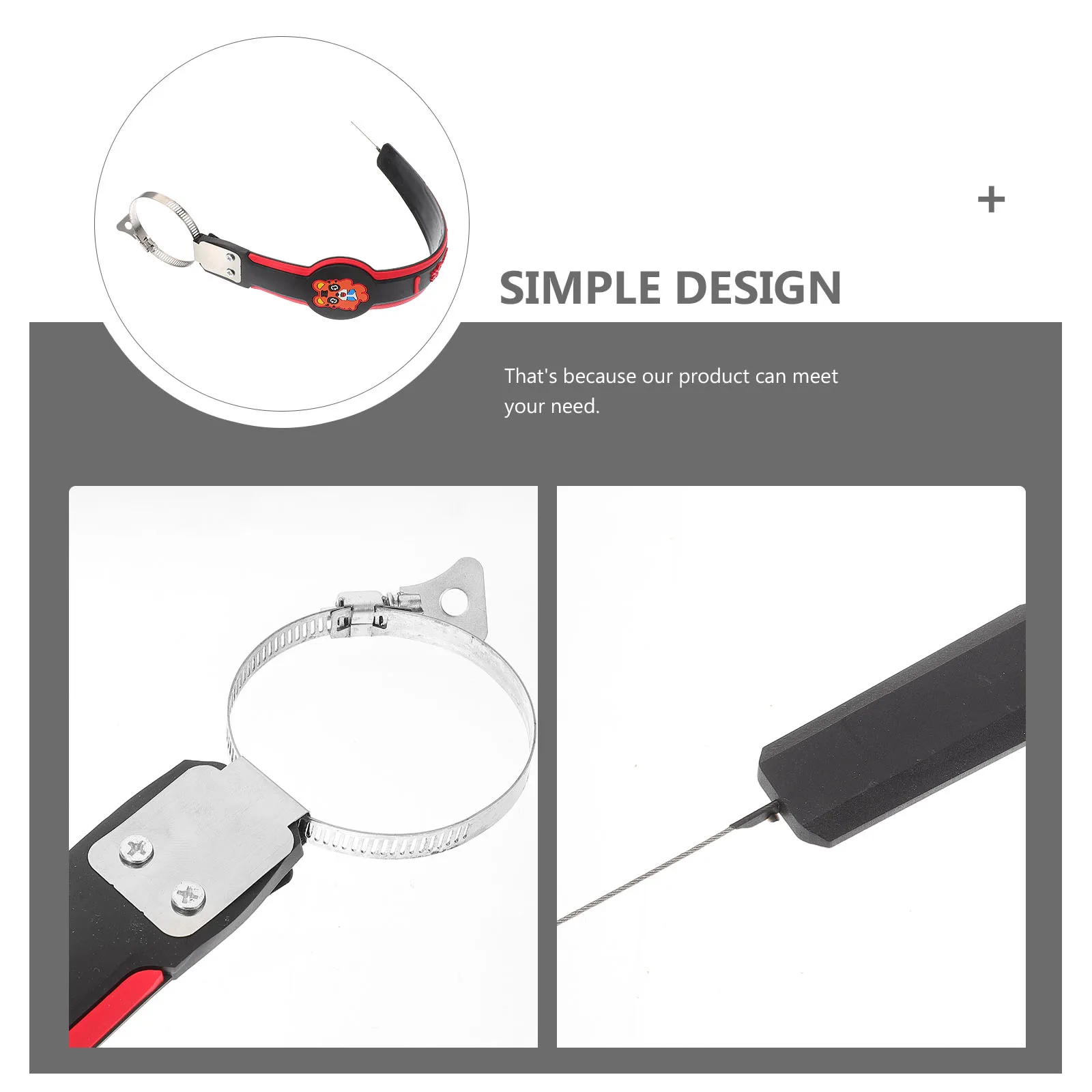 

Durable Tiger Pattern Car Anti Static Strap Efficient Static Eliminator Grounding Strip For Exhaust Pipe Vehicle Accessory