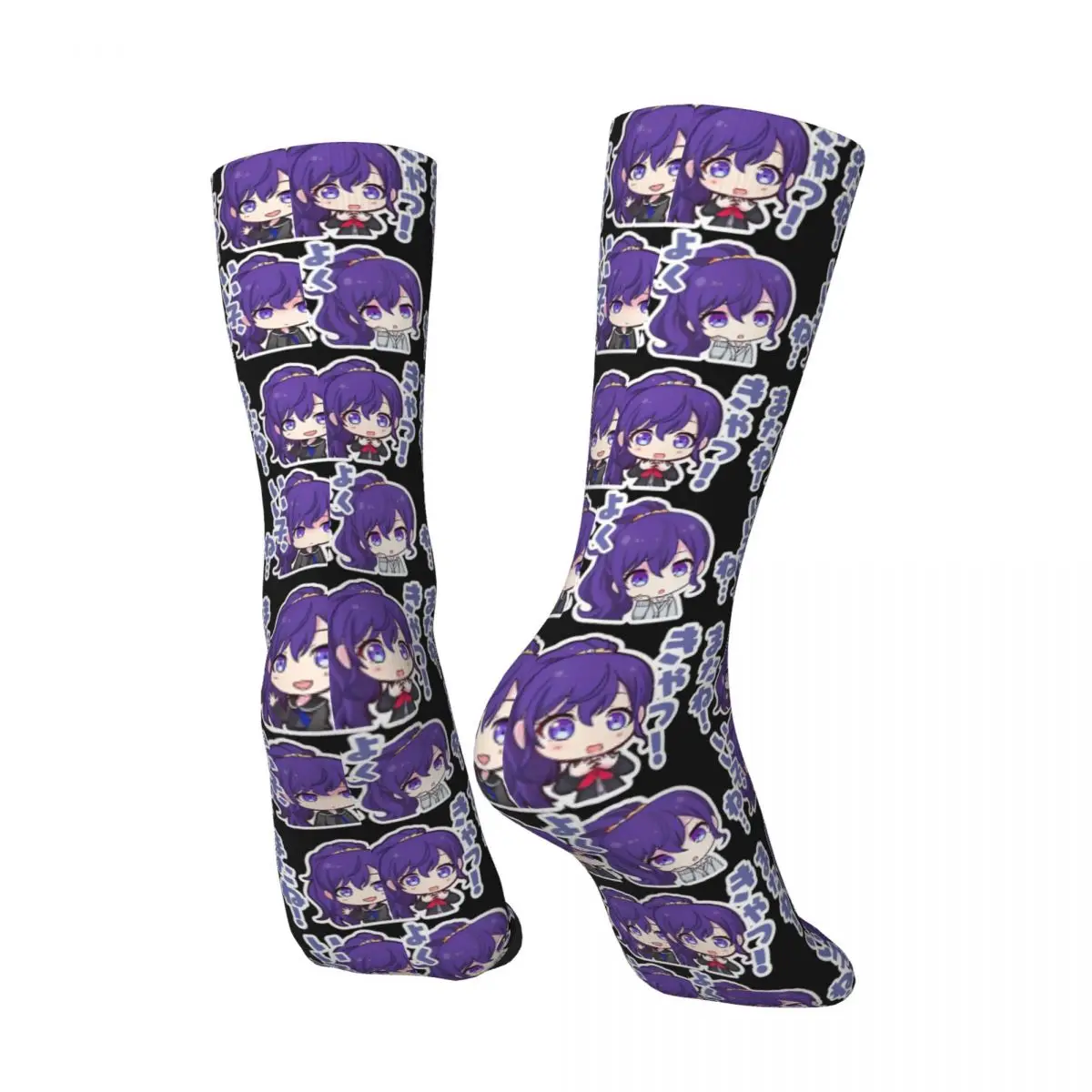 Project Sekai Emu Otori Stockings Rui Kamishiro Graphic Novelty Socks Autumn Non Skid Socks Men Climbing Warm Soft Socks