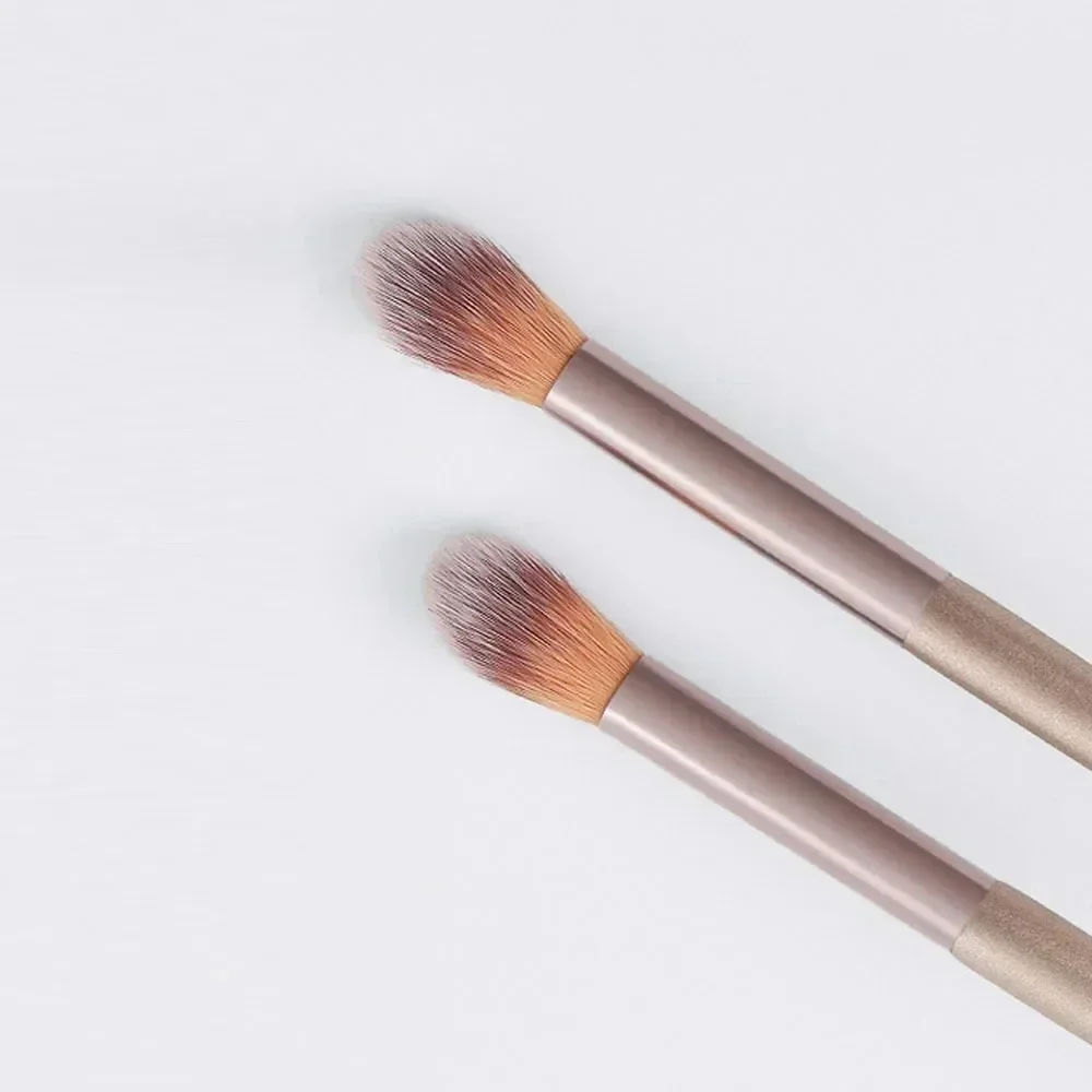 2Pcs Makeup Brushes Professional Nose Shadow Highlighting Brush Face Cosmetics Eye Shadow Brushes Beauty Tools