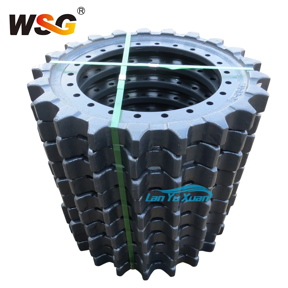 E330 Undercarriage Spare Parts Excavator Chain And Sprocket