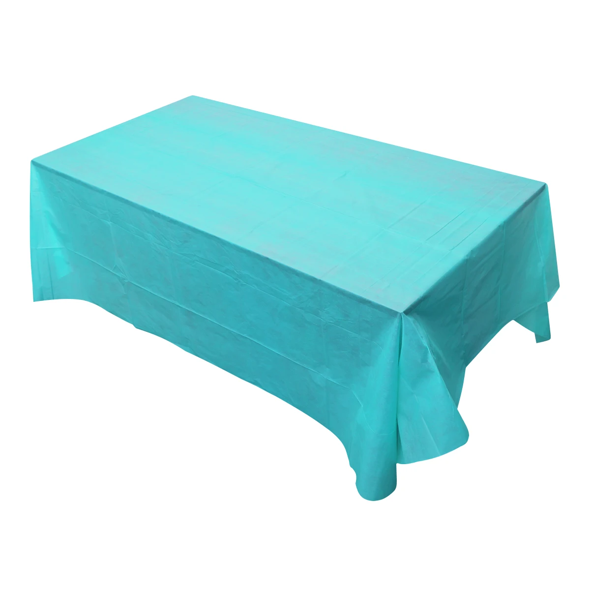 

1PC 137x183cm Eco-Friendly Tablecloth Pure Color Disposable Waterproof Plastic Protector Cover for Picnic Banquet Event Party (L