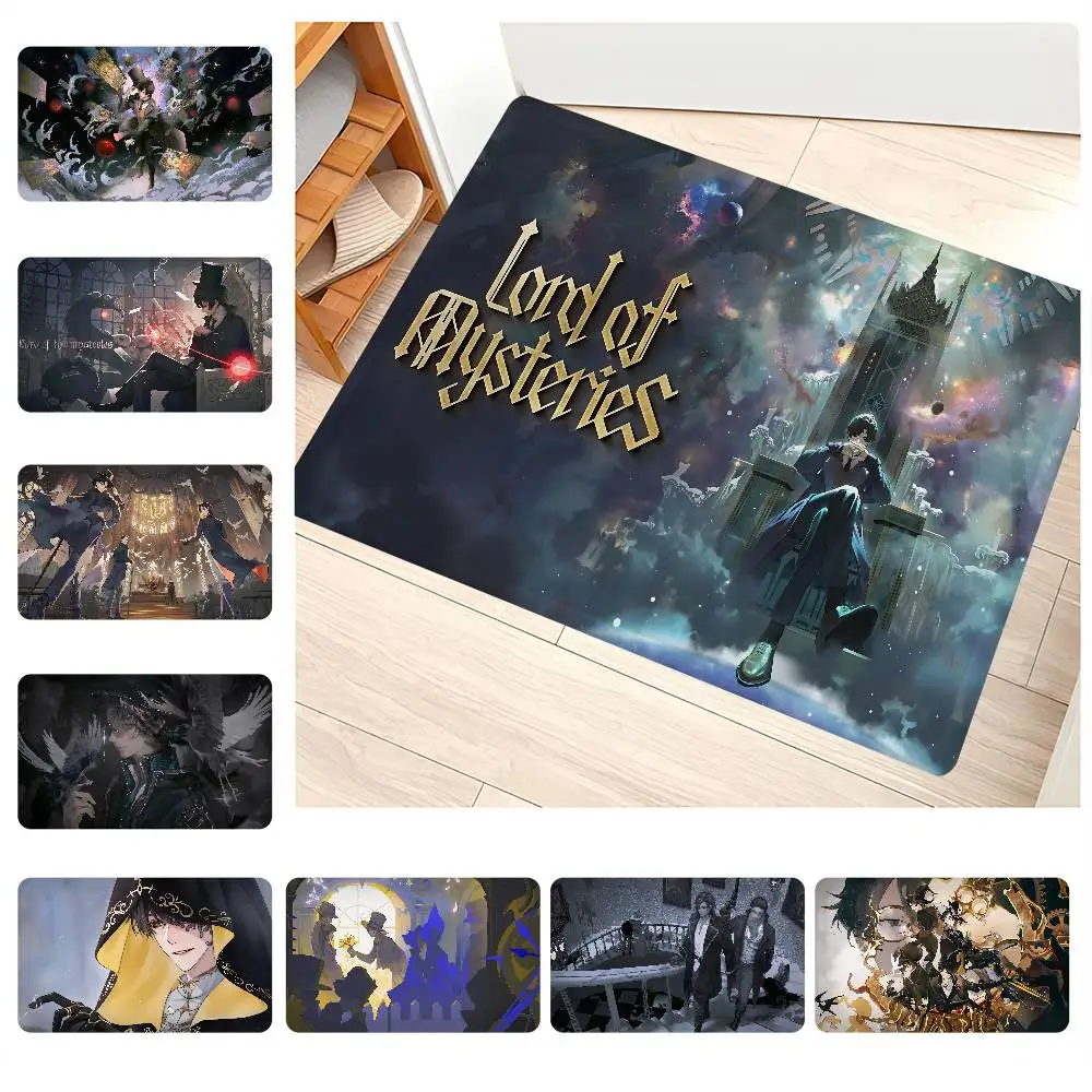 Popular Lord of Mysteries Klein fantasy retro Cthulhu Floor Mat Rectangle Anti-slip Home Soft Badmat Front Door Indoor Outdoor