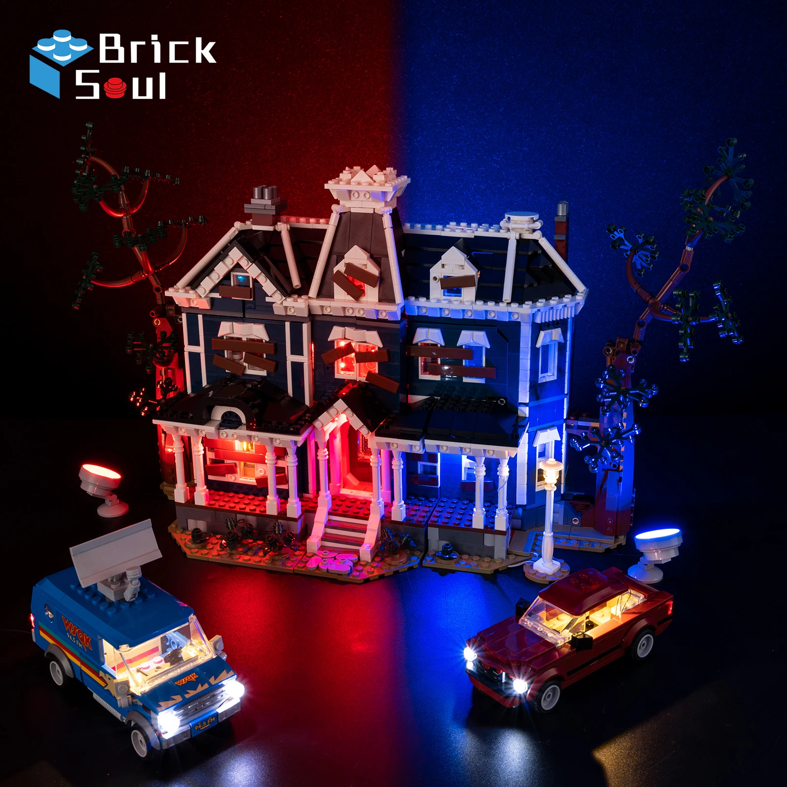 ชุดไฟ LED สำหรับเลโก้ สเตรนเจอร์ ธิงส์: บ้านครีล 11370 รุ่น ชุดของเล่น DIY ไม่รวมตัวต่อ