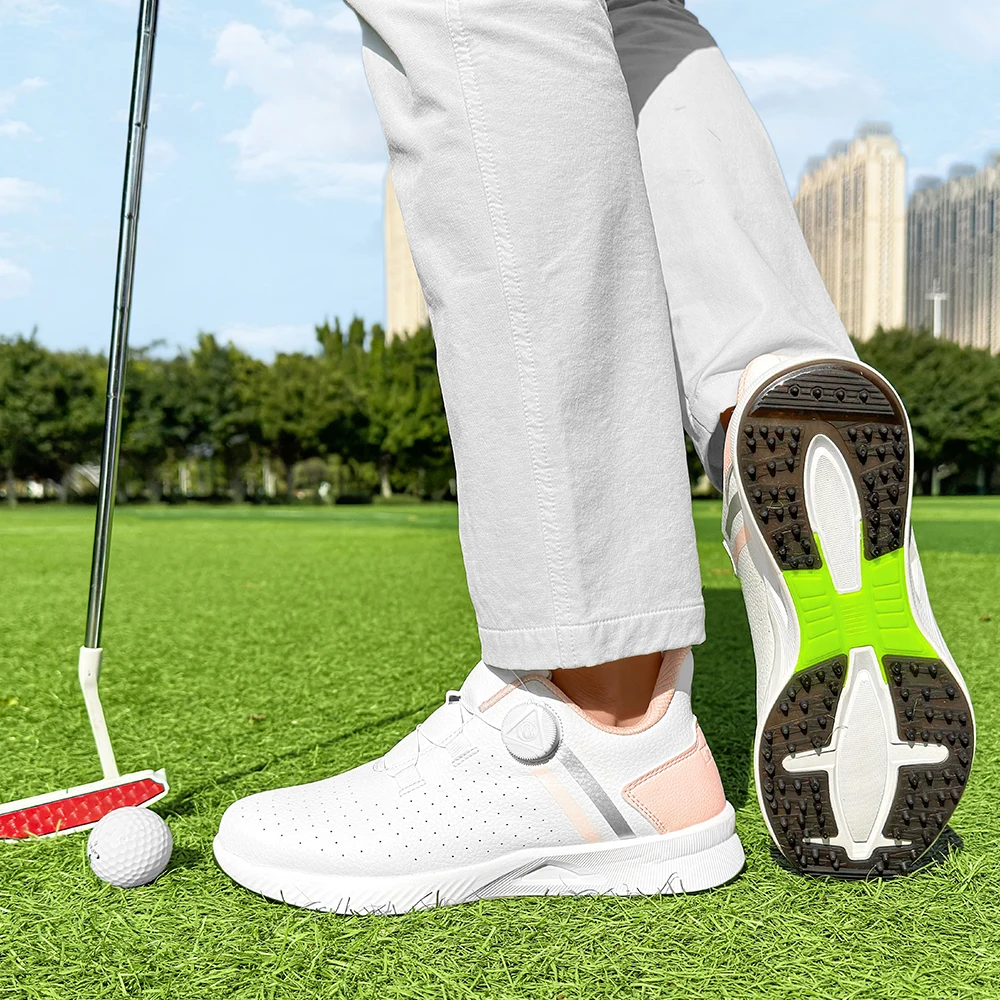 New Golf Shoes Women Spikeless Golf Sneakers Outdoor Luxury Walking Footwears