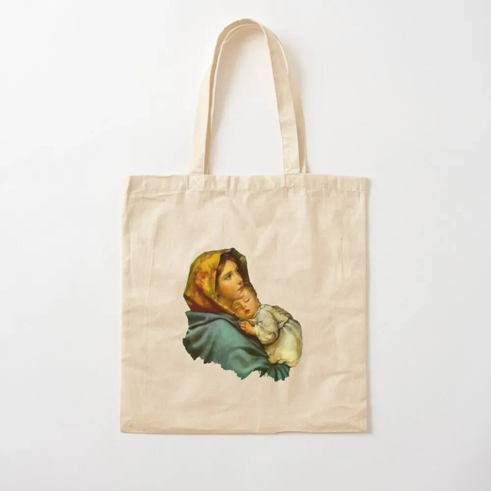 

Virgin Mary Photographic Print, Our Lady, Mother of Christ, Vergine Maria Tote Bag tote bag university Lady bag