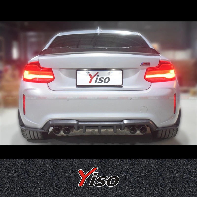 Suitable for BMW M2 Carbon fiber Modified Revozport Rear Lip