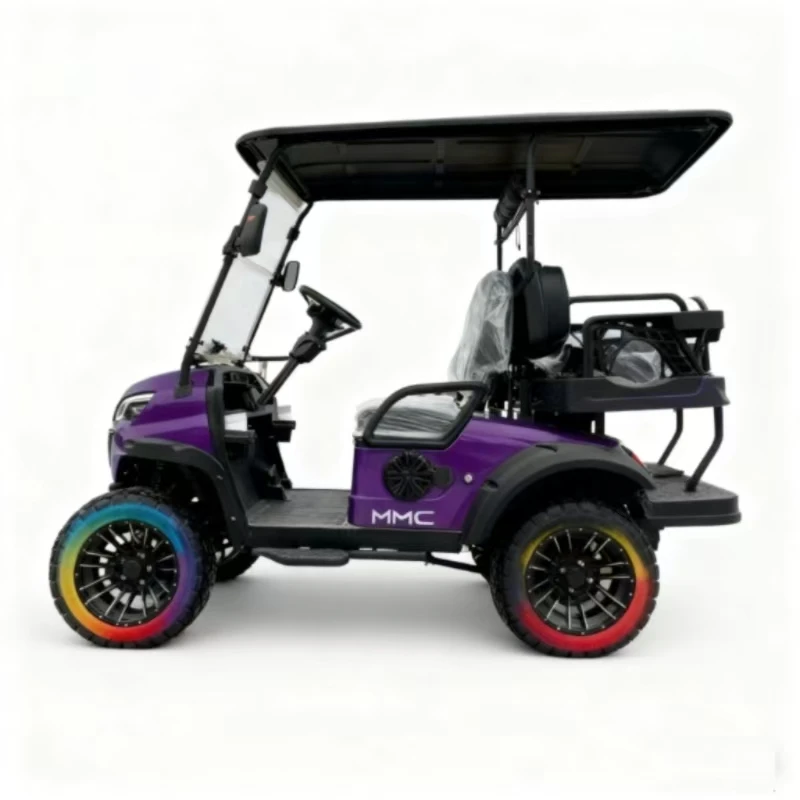 العلامة التجارية الجديدة 48 فولت على الطرق الوعرة مركبة 8-مقعد عالية الطاقة بعد البيع مضمونة بالجملة تعزيز خاص عربة جولف كهربائية #5